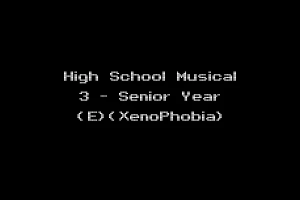 High School Musical 3 - Senior Year (E)(XenoPhobia)