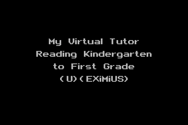 My Virtual Tutor Reading Kindergarten to First Grade (U)(EXiMiUS)