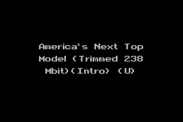 America's Next Top Model (Trimmed 238 Mbit)(Intro) (U)