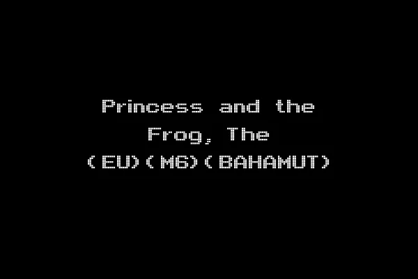 Princess and the Frog, The (EU)(M6)(BAHAMUT)