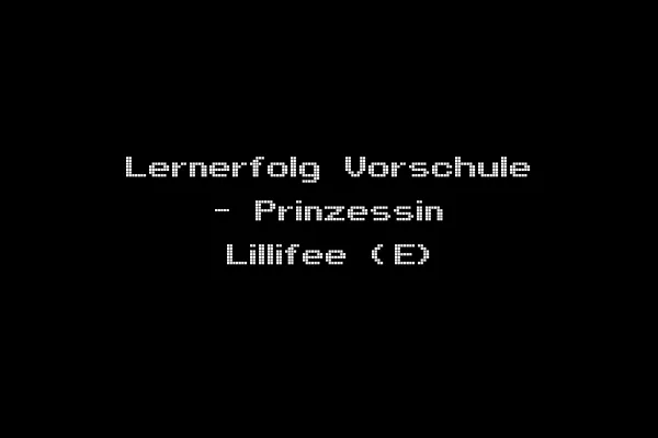 Lernerfolg Vorschule - Prinzessin Lillifee (E)