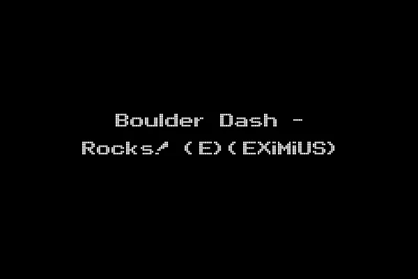 Boulder Dash - Rocks! (E)(EXiMiUS)