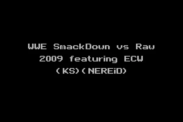 WWE SmackDown vs Raw 2009 featuring ECW (KS)(NEREiD)