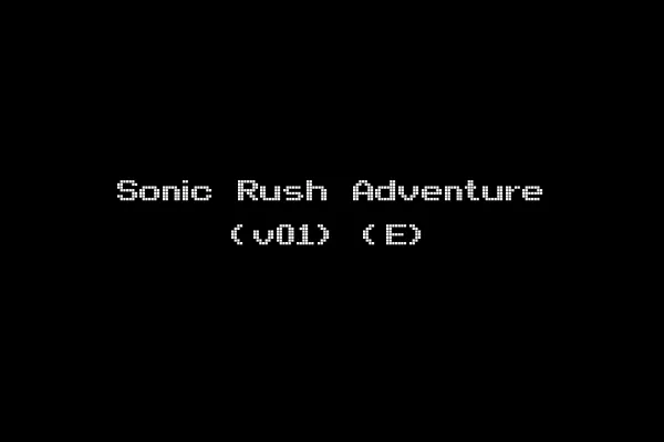 Sonic Rush Adventure (v01) (E)