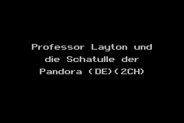 Professor Layton und die Schatulle der Pandora (DE)(2CH)