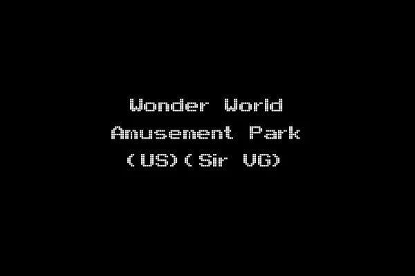 Wonder World Amusement Park (US)(Sir VG)