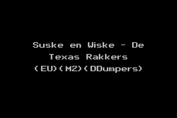Suske en Wiske - De Texas Rakkers (EU)(M2)(DDumpers)