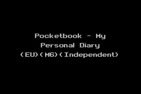 Pocketbook - My Personal Diary (EU)(M6)(Independent)