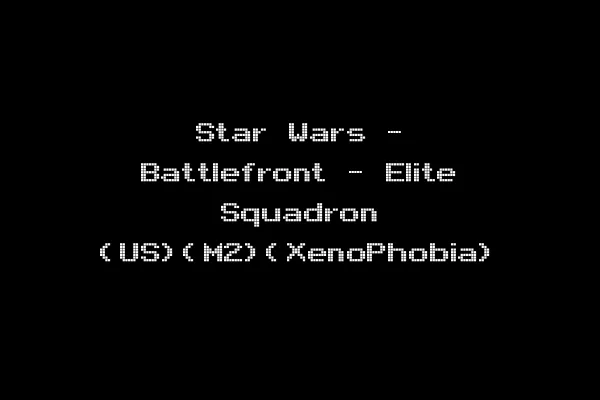 Star Wars - Battlefront - Elite Squadron (US)(M2)(XenoPhobia)