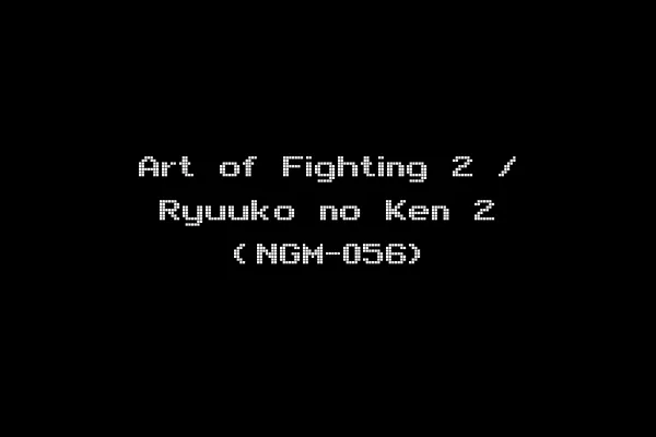 Art of Fighting 2 / Ryuuko no Ken 2 (NGM-056)