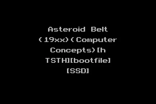 Asteroid Belt (19xx)(Computer Concepts)[h TSTH][bootfile] [SSD]