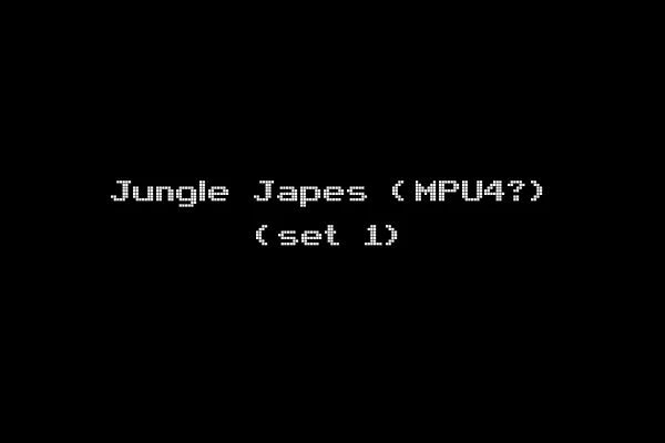Jungle Japes (MPU4?) (set 1)