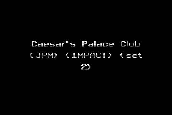 Caesar's Palace Club (JPM) (IMPACT) (set 2)