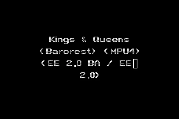 Kings & Queens (Barcrest) (MPU4) (EE 2.0 BA / EE_ 2.0)