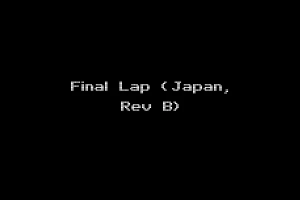 Final Lap (Japan, Rev B)