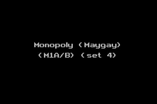 Monopoly (Maygay) (M1A/B) (set 4)