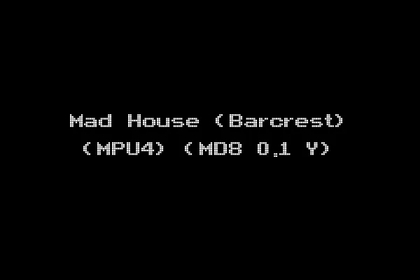 Mad House (Barcrest) (MPU4) (MD8 0.1 Y)