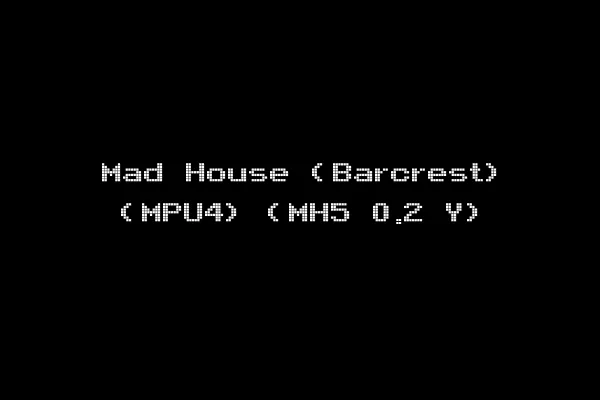 Mad House (Barcrest) (MPU4) (MH5 0.2 Y)