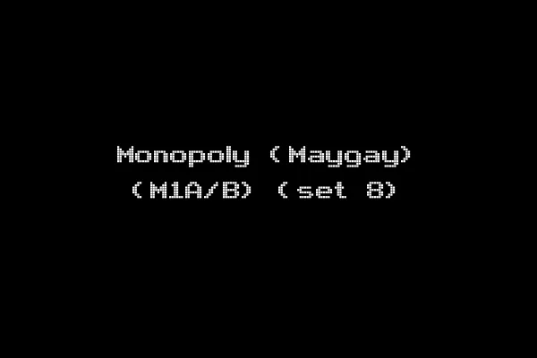 Monopoly (Maygay) (M1A/B) (set 8)