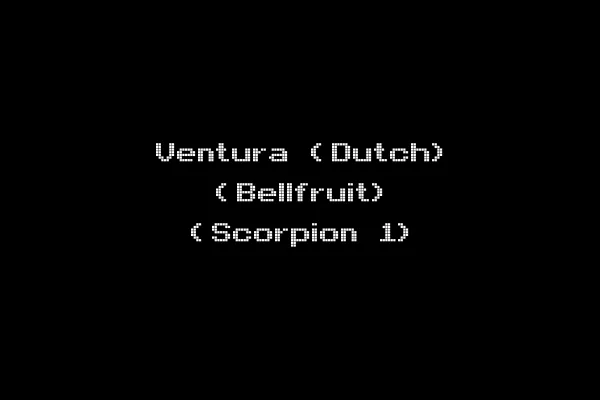 Ventura (Dutch) (Bellfruit) (Scorpion 1)