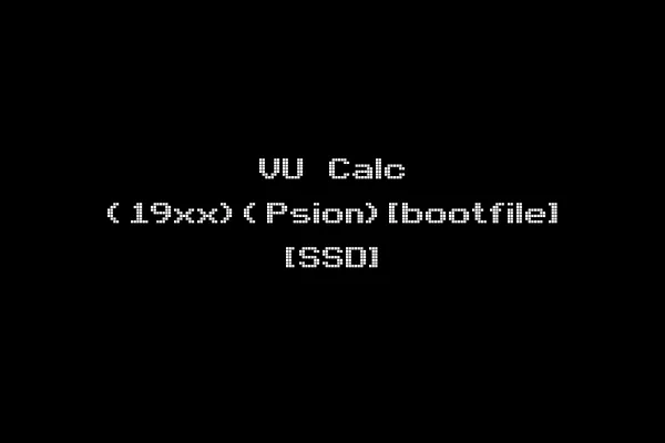 VU Calc (19xx)(Psion)[bootfile] [SSD]