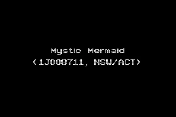 Mystic Mermaid (1J008711, NSW/ACT)