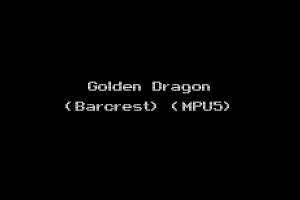 Golden Dragon (Barcrest) (MPU5)