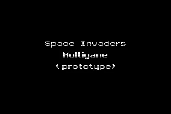 Space Invaders Multigame (prototype)