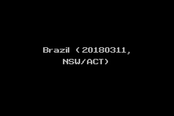 Brazil (20180311, NSW/ACT)