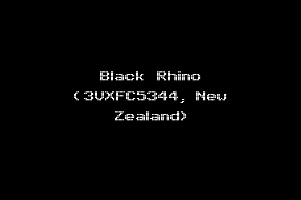 Black Rhino (3VXFC5344, New Zealand)