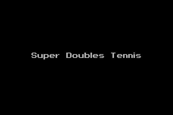 Super Doubles Tennis