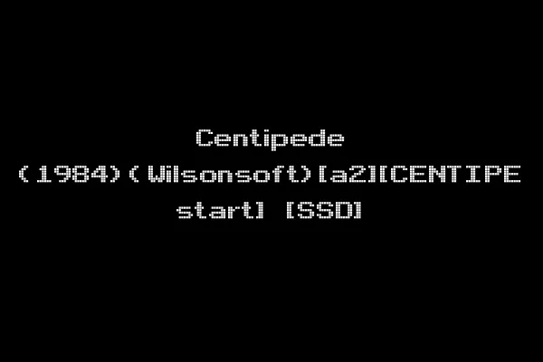 Centipede (1984)(Wilsonsoft)[a2][CENTIPE start] [SSD]