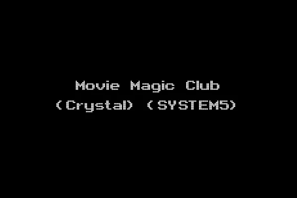 Movie Magic Club (Crystal) (SYSTEM5)