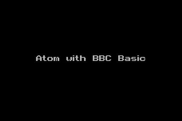 Atom with BBC Basic