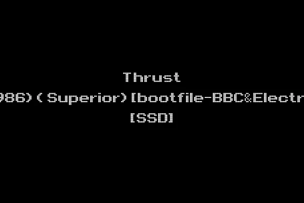 Thrust (1986)(Superior)[bootfile-BBC&Electron] [SSD]