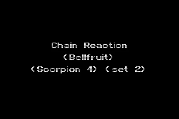 Chain Reaction (Bellfruit) (Scorpion 4) (set 2)