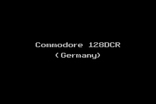 Commodore 128DCR (Germany)
