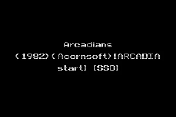 Arcadians (1982)(Acornsoft)[ARCADIA start] [SSD]