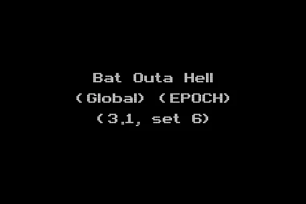 Bat Outa Hell (Global) (EPOCH) (3.1, set 6)