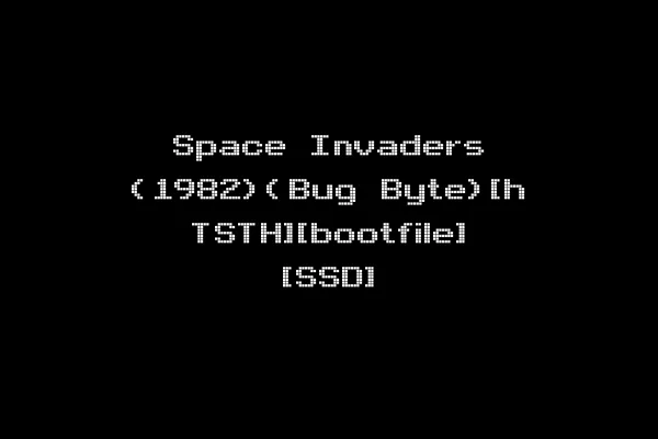 Space Invaders (1982)(Bug Byte)[h TSTH][bootfile] [SSD]