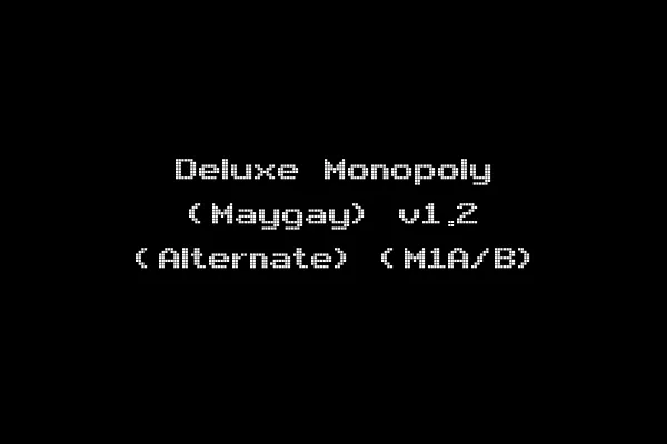 Deluxe Monopoly (Maygay) v1.2 (Alternate) (M1A/B)