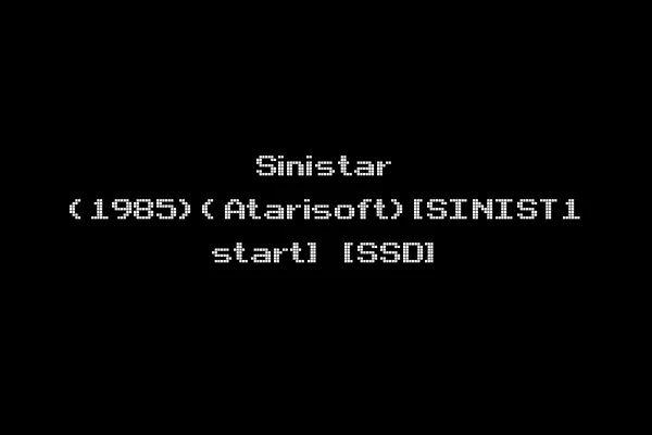 Sinistar (1985)(Atarisoft)[SINIST1 start] [SSD]