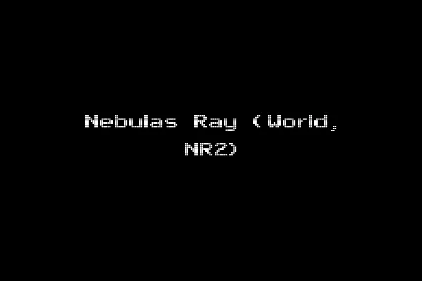 Nebulas Ray (World, NR2)