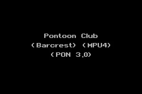 Pontoon Club (Barcrest) (MPU4) (PON 3.0)
