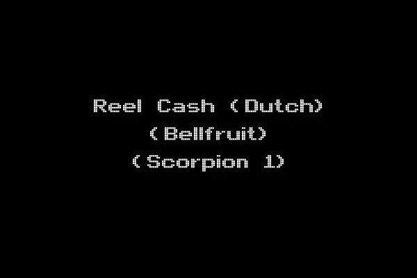 Reel Cash (Dutch) (Bellfruit) (Scorpion 1)