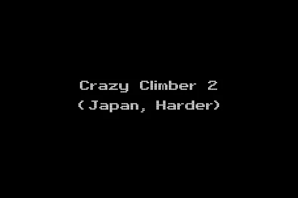 Crazy Climber 2 (Japan, Harder)