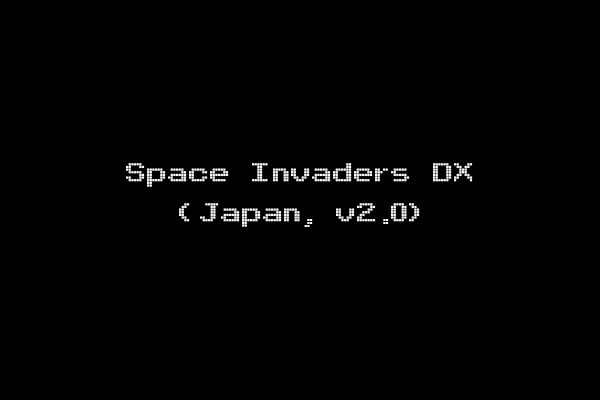 Space Invaders DX (Japan, v2.0)