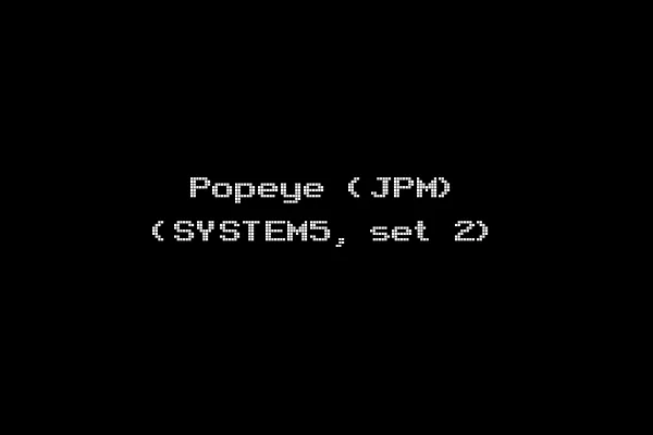 Popeye (JPM) (SYSTEM5, set 2)