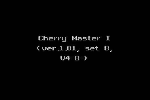 Cherry Master I (ver.1.01, set 8, V4-B-)