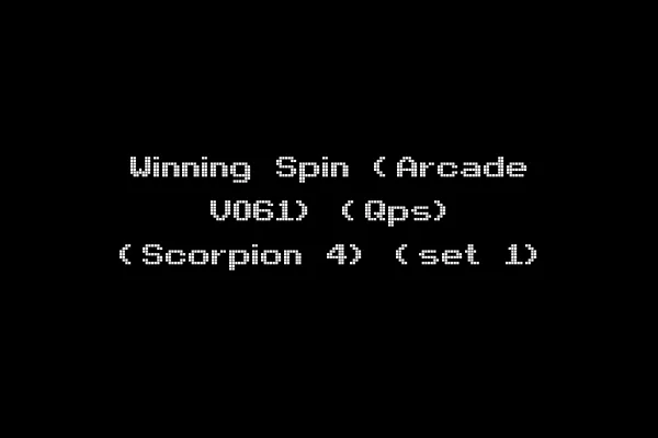 Winning Spin (Arcade V061) (Qps) (Scorpion 4) (set 1)